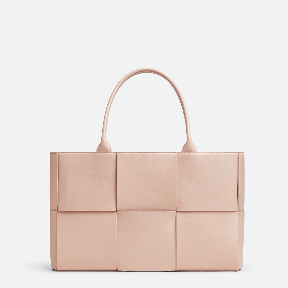 New Bottega Veneta Blush Pink Arco Tote Bag